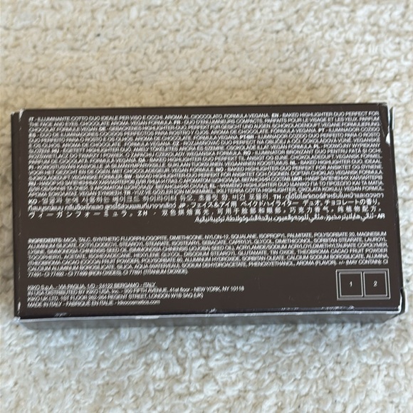 BNIB Kiko Milano Sweet Affaires Cocoa Highlughter Duo - Picture 6 of 6